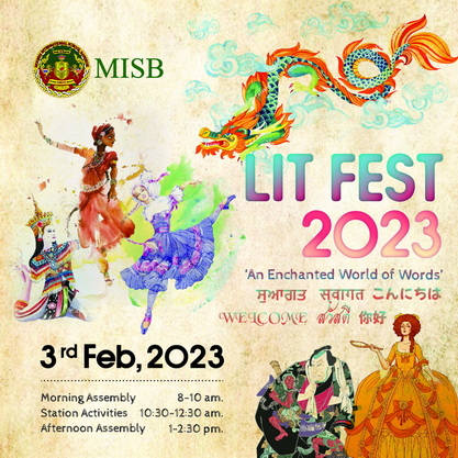 LIT FEST 2023 Poster